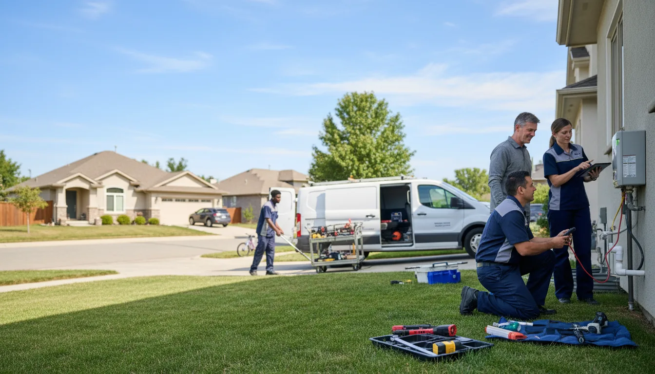 Tankless water heater service in Raphine, VA